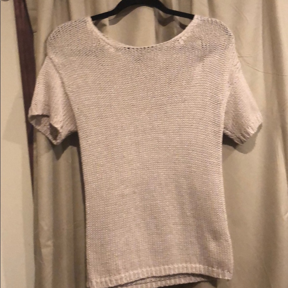 Blush knit sweater